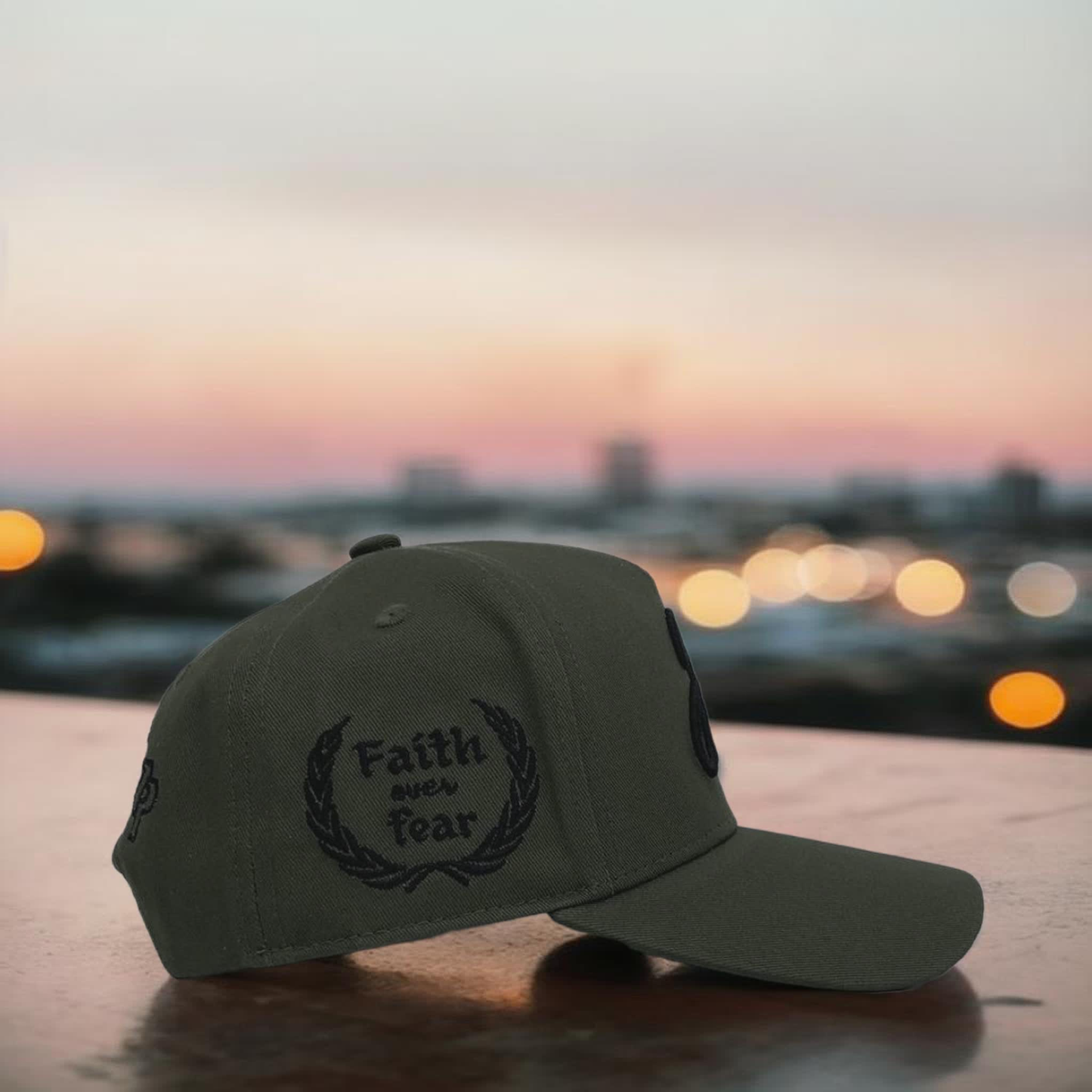 Faith Army Green Hat